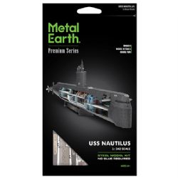METAL EARTH PREMIUM SERIES - USS NAUTILUS 3 FEUILLES